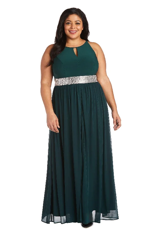 R&M Richards 5405W Plus Size Formal Long Dress