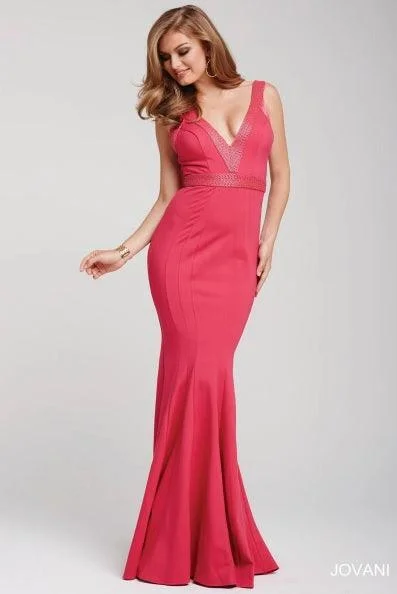 Jovani 28718 Sleeveless Long Prom Gown