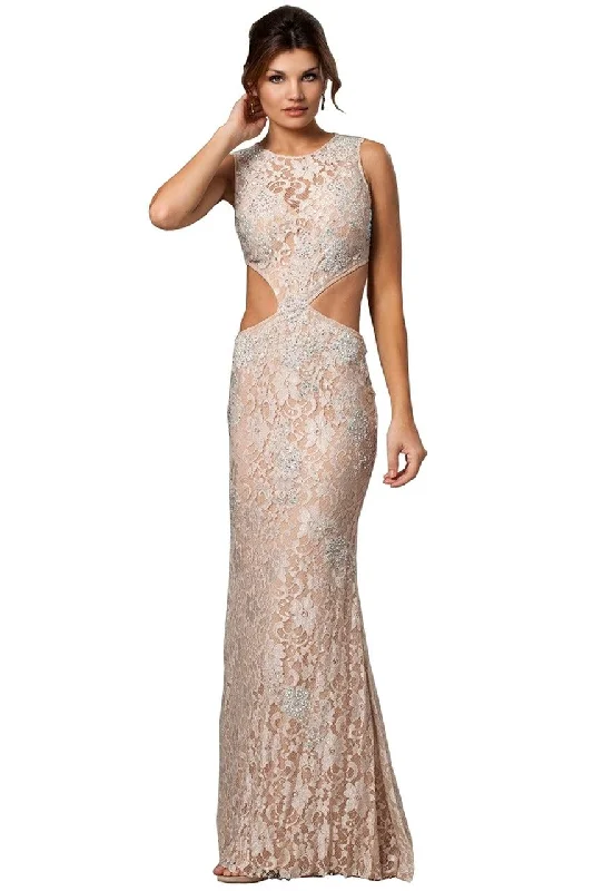 Jovani 92151 Sleeveless Long Formal Prom Gown