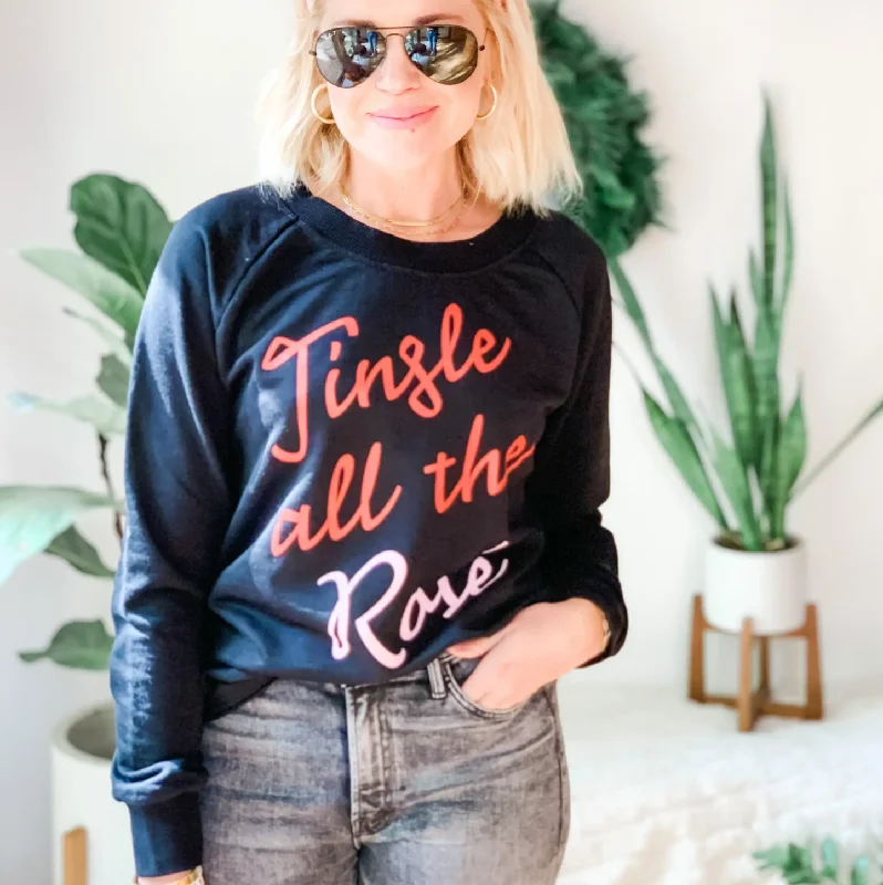 Jingle All the Rosé Sweatshirt