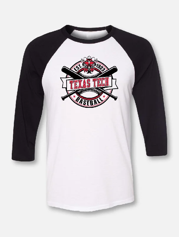 Texas Tech Red Raiders Baseball "Right Off the Bat" Raglan