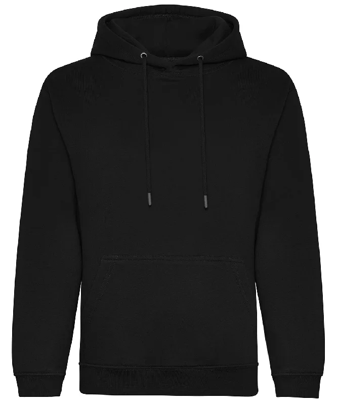 Deep Black - Organic hoodie