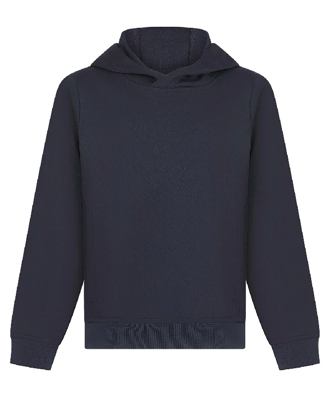 Navy - Kids contrast team hoodie