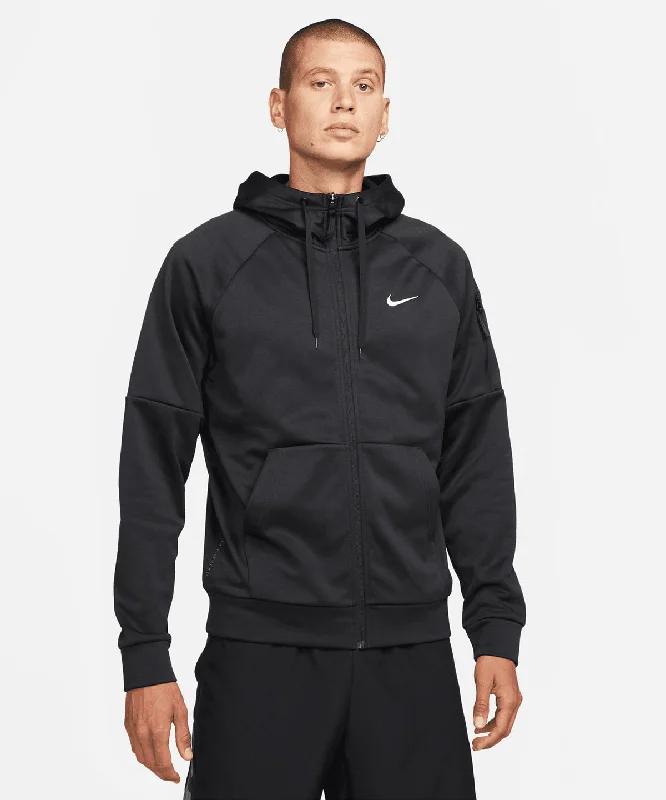 Obsidian/ Obsidian/ Black - Nike men’s full-zip fitness hoodie