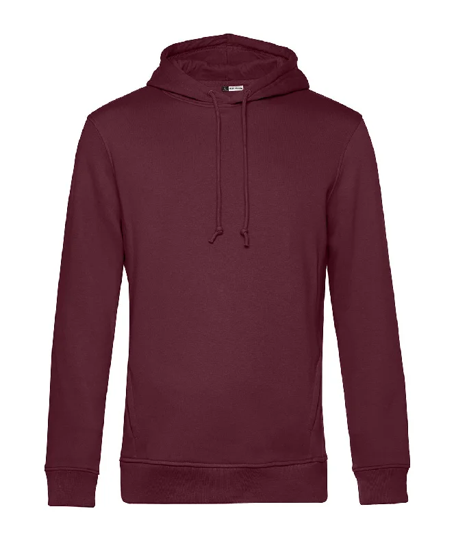 Burgundy - B&C Inspire Hooded