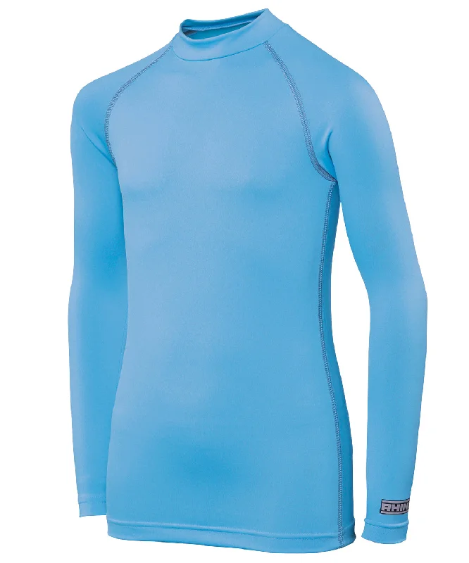 Light Blue - Rhino baselayer long sleeve - juniors