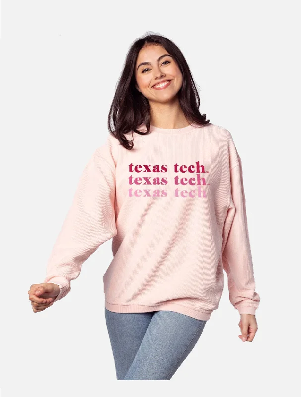 Texas Tech Red Raiders "On Repeat" Corded Crew