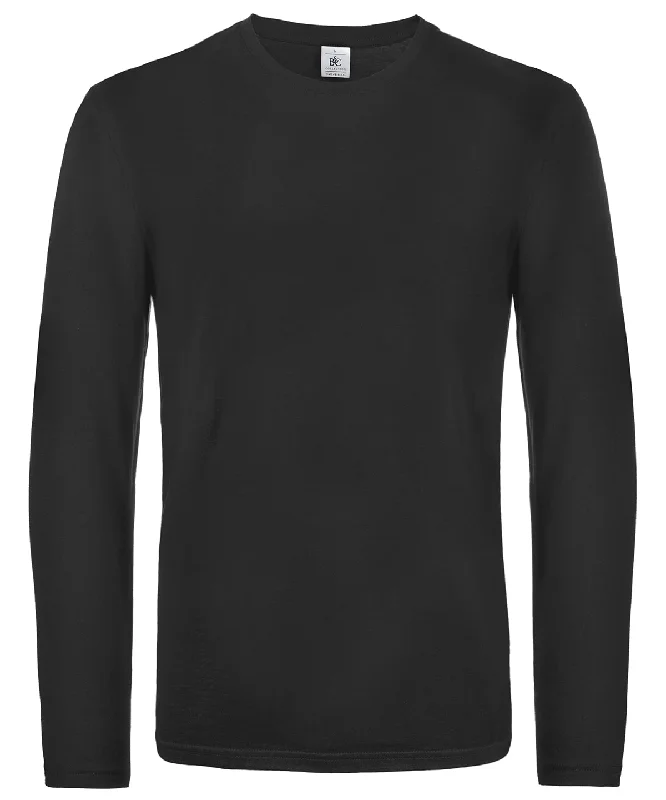 Black - B&C #E190 long sleeve