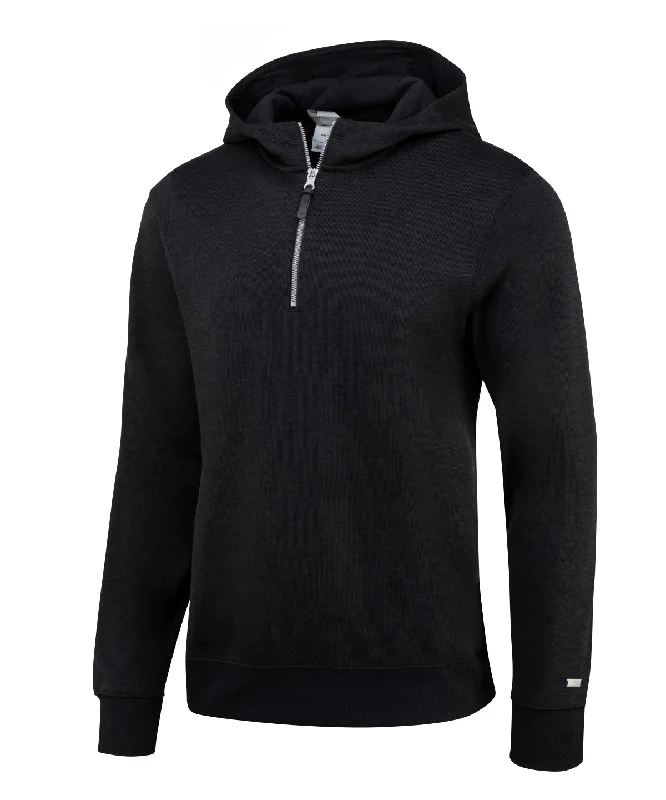 Black / Black / Black / Brushed Silver - Nike Dri-FIT player hoodie