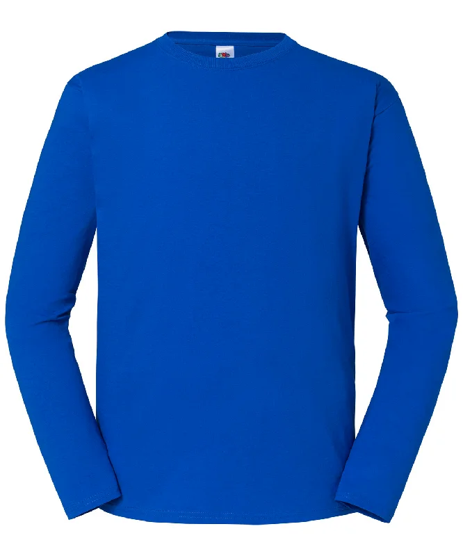 Royal Blue - Iconic 195 ringspun premium long sleeve T