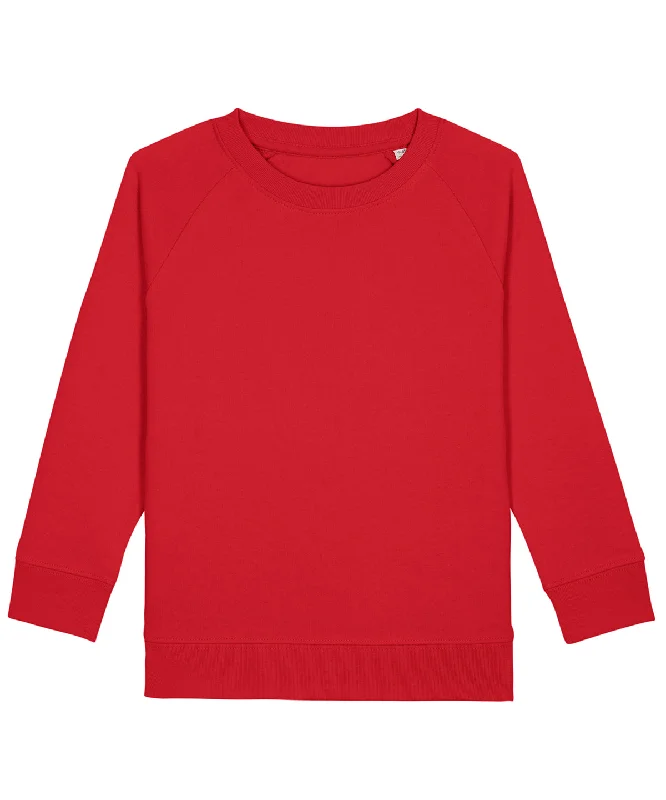 Red - Kids mini Scouter iconic crew neck sweatshirt (STSK916)