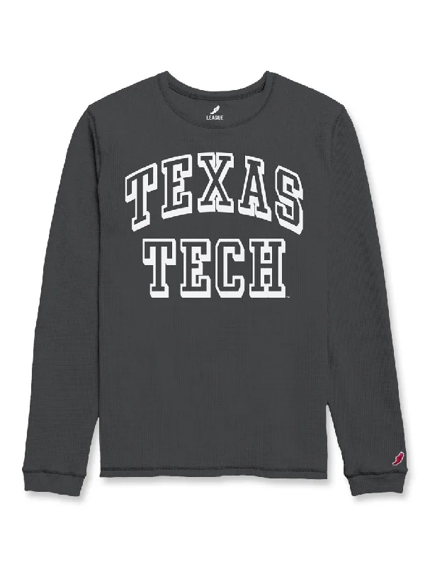 Texas Tech "Major Border" Waffle Long Sleeve