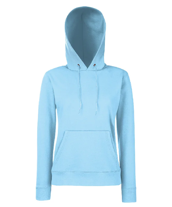 Sky Blue - Women's Classic 80/20 hooded sweatshirt