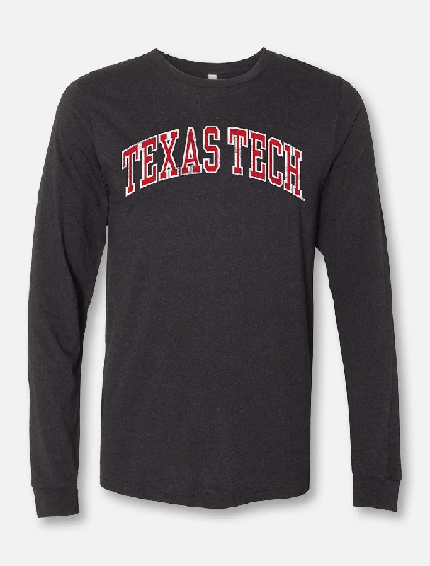 Texas Tech Red Raiders Classic "Vintage Seal" Arch Long Sleeve T-Shirt