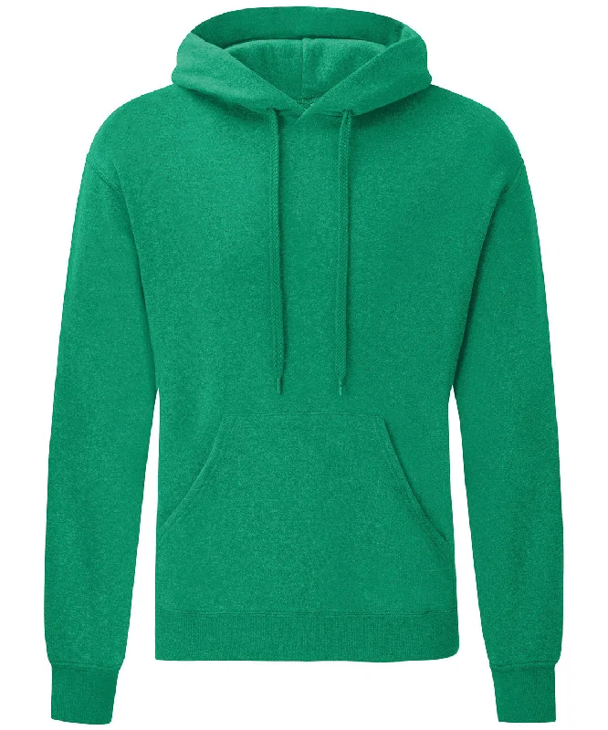 Heather Green - Classic 80/20 hooded sweatshirt