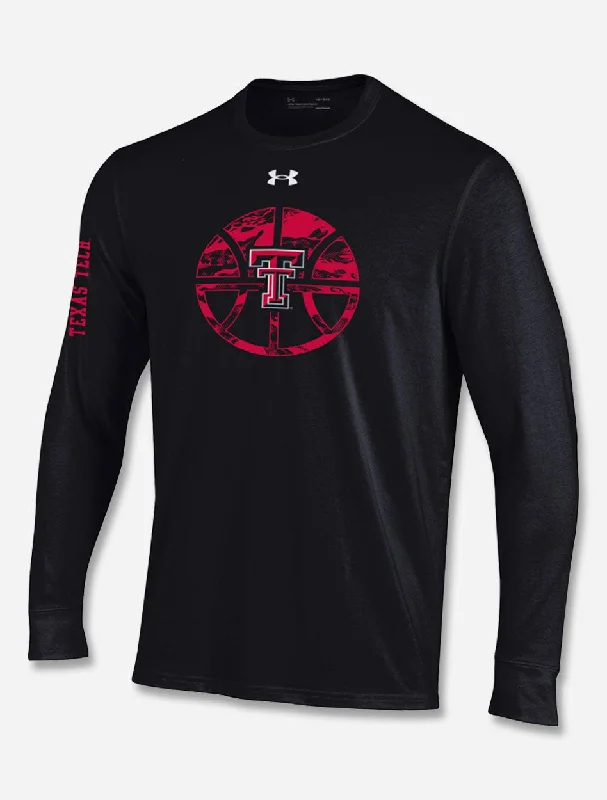 *Under Armour Texas Tech Basketball "Secret Weapon" Black Long Sleeve T-Shirt