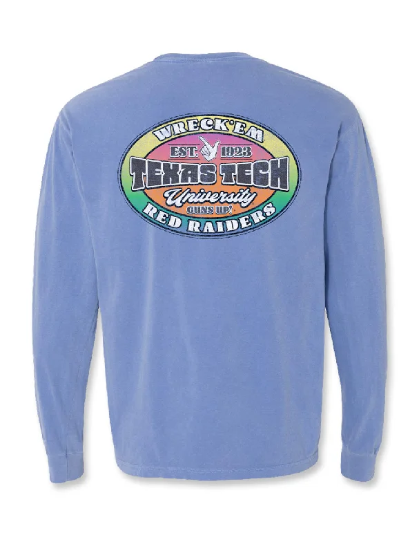 Texas Tech "Sk8 Sticker" Long Sleeve Shirt