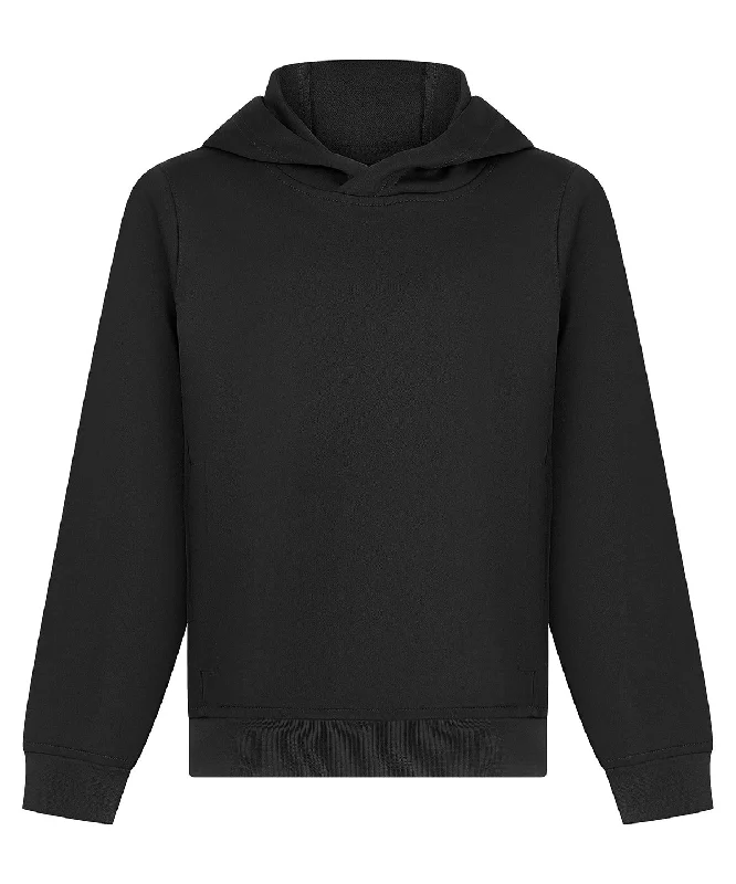 Black - Kids contrast team hoodie