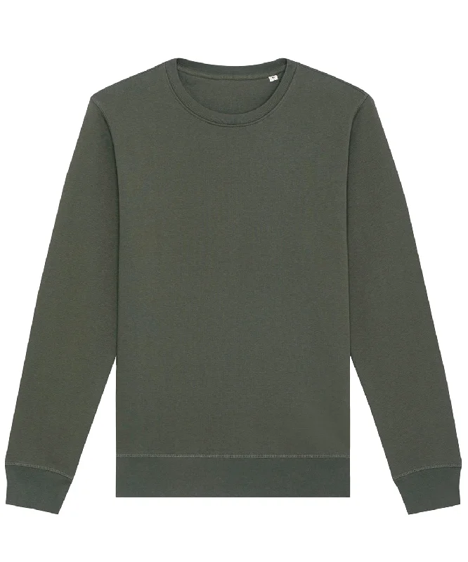 Khaki - Roller unisex crew neck sweatshirt (STSU868)