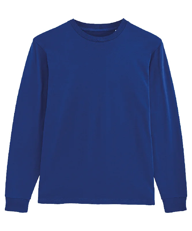 Worker Blue - Shifts dry, Unisex dry hand feeling long sleeve t-shirt (STTM558)