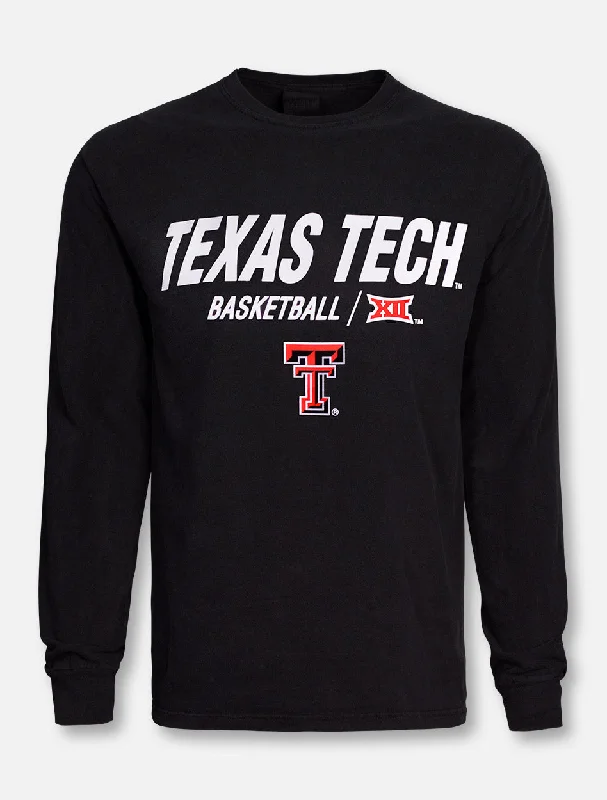 Champion Texas Tech Red Raiders Double T "Center Court" Basketball Long Sleeve T-Shirt