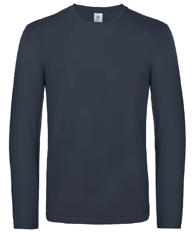 Navy - B&C #E190 long sleeve