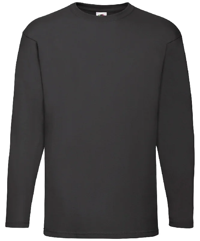 Black* - Valueweight long sleeve T