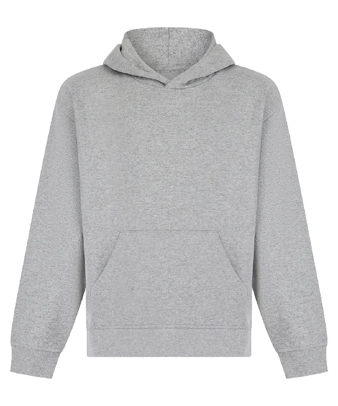 Heather Grey - Kids sustainable fashion hoodie