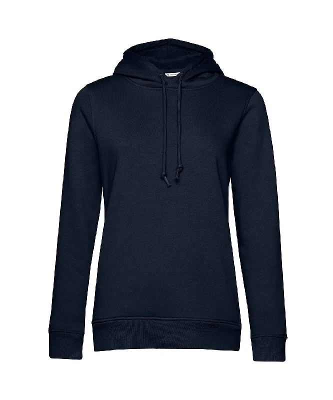 Navy Blue - B&C Inspire Hooded /women