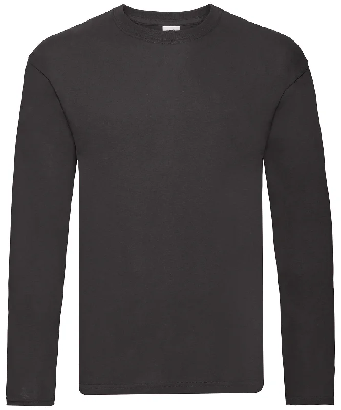 Black* - Original long sleeve T