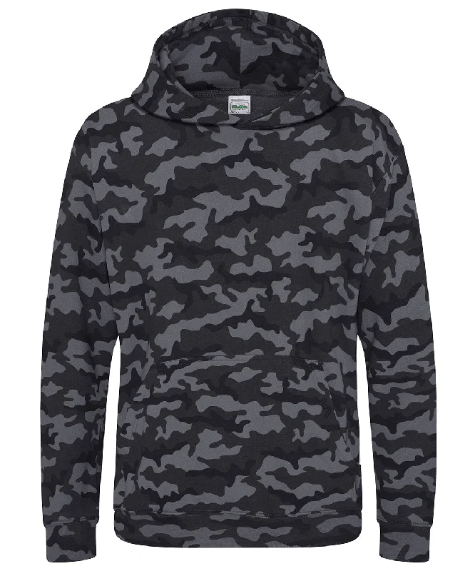 Black Camo - Kids camo hoodie