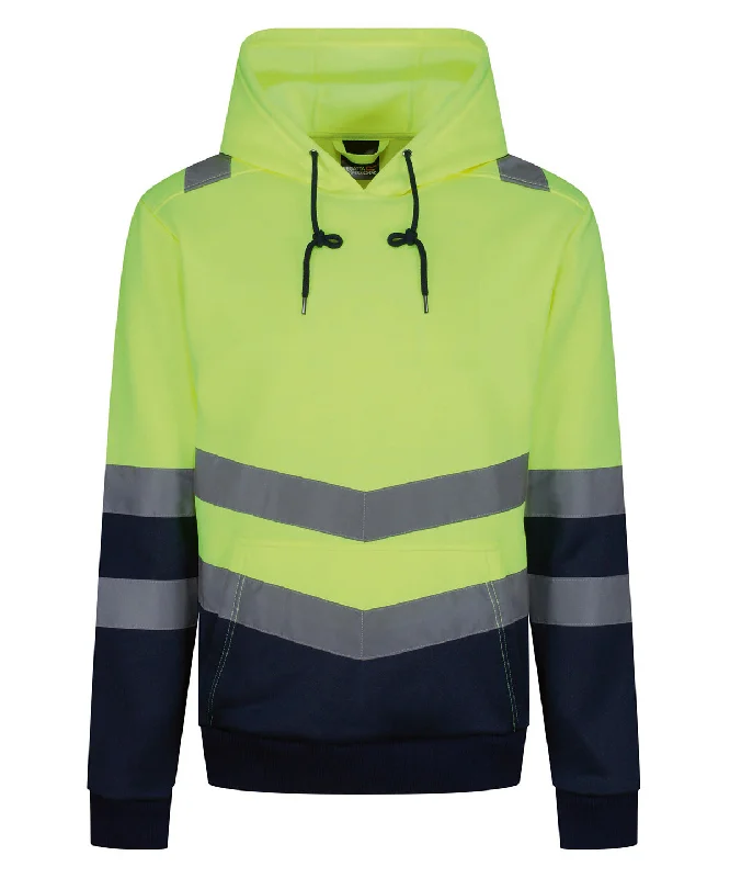 Yellow - Pro hi-vis overhead hoodie