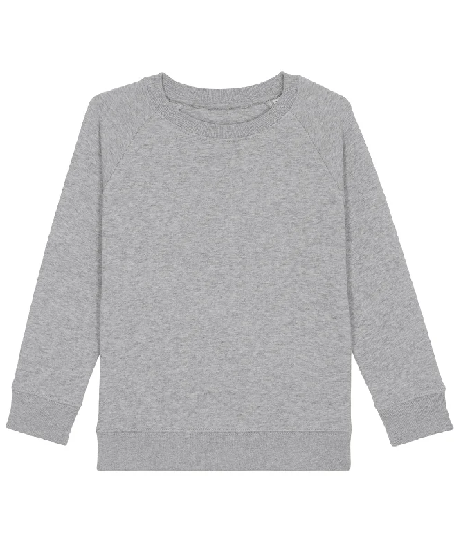 Heather Grey - Kids mini Scouter iconic crew neck sweatshirt (STSK916)