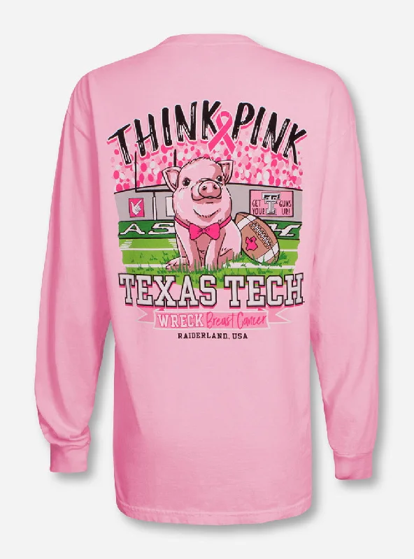 Texas Tech Red Raiders "Think Pink" Breast Cancer Awareness Long Sleeve