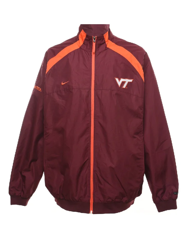 Nike Maroon & Orange Jacket - XL