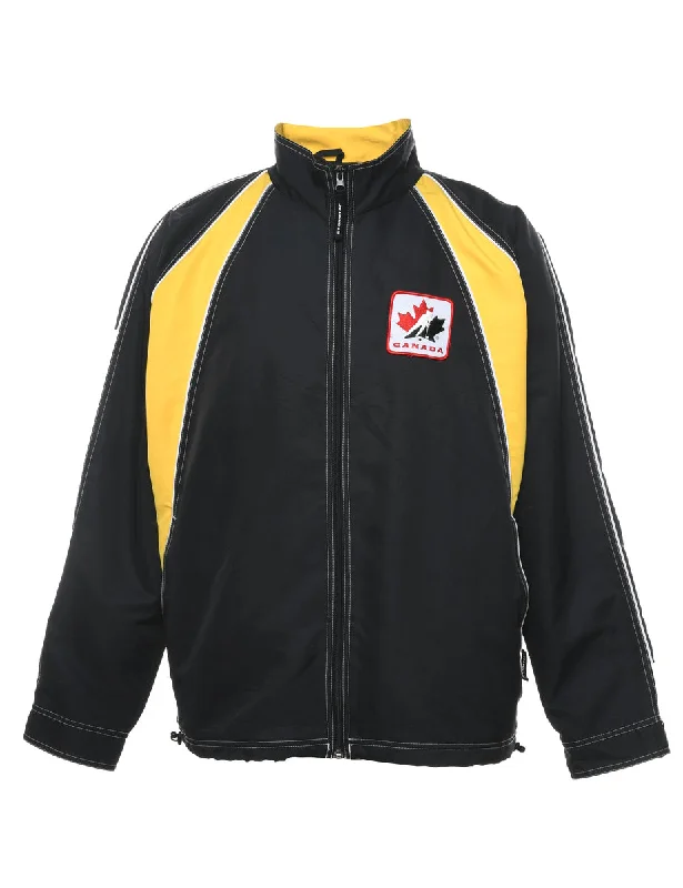 Stormtech Black & Yellow Canada Design Jacket - L