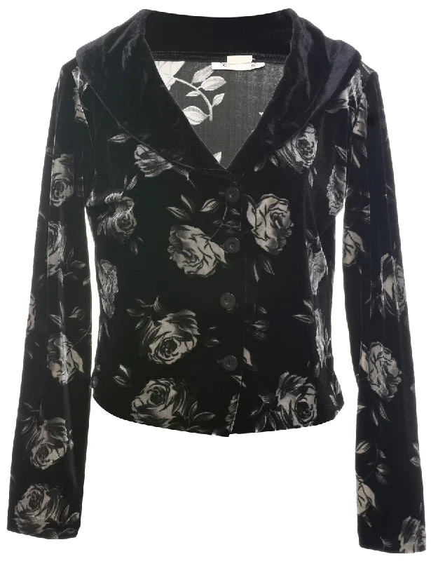 Velvet Evening Jacket - M