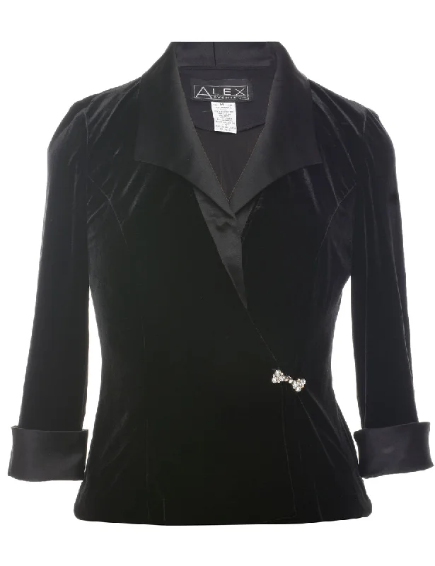 Velvet Evening Jacket - M