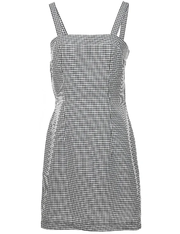 Gingham Dress - M