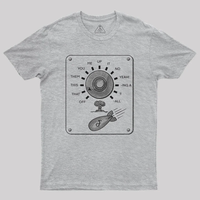 F-bomb Selector Geek T-Shirt