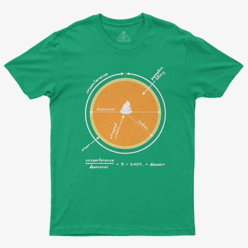 Math Pumpkin Pi Nerd T-Shirt