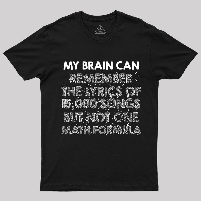 My Brain Can Remember T-Shirt