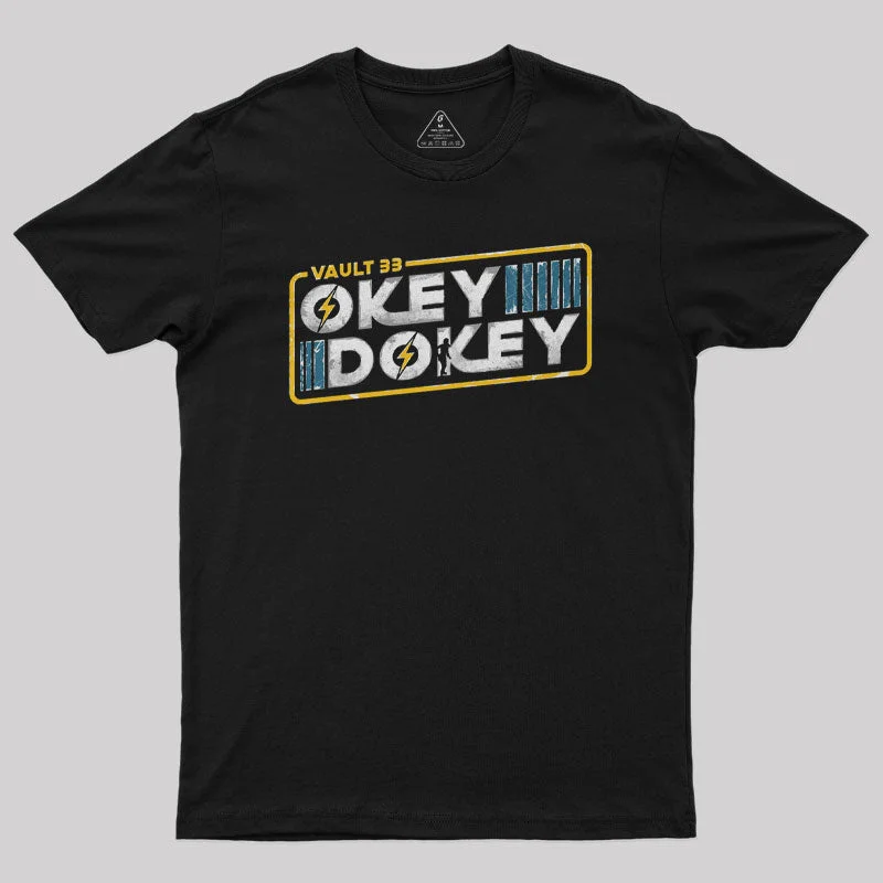 Okey Dokey Vault 33 Geek T-Shirt