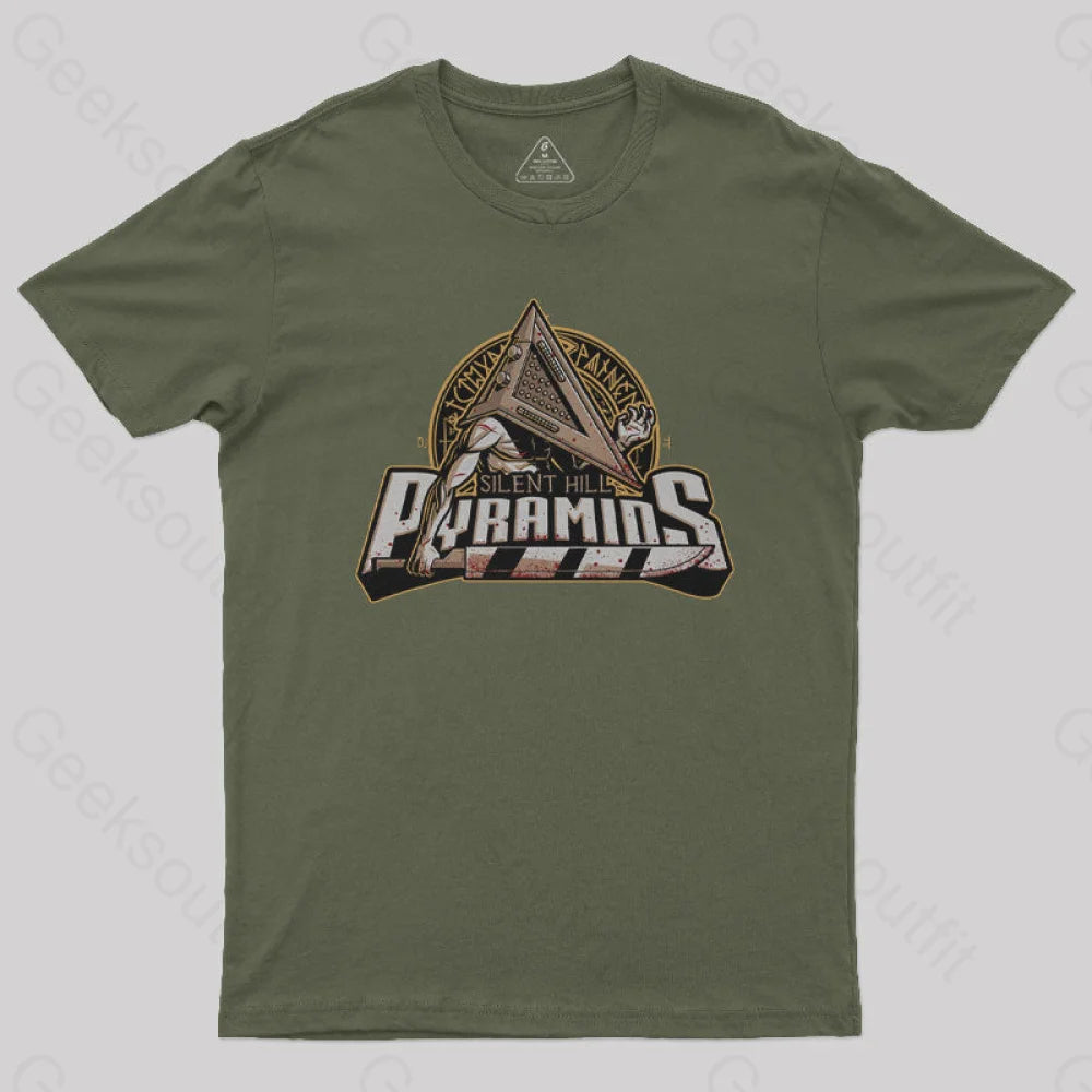 Pyramid Monster Team Geek T-Shirt