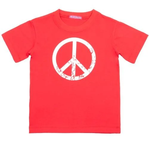 Peace Out Man Kids Graphic T-Shirt