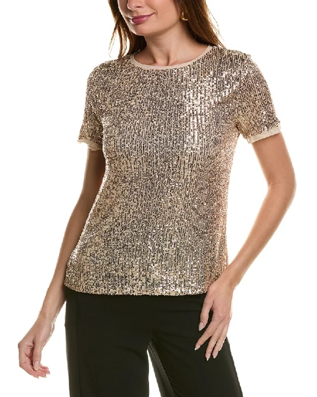 Anne Klein Banded T-Shirt