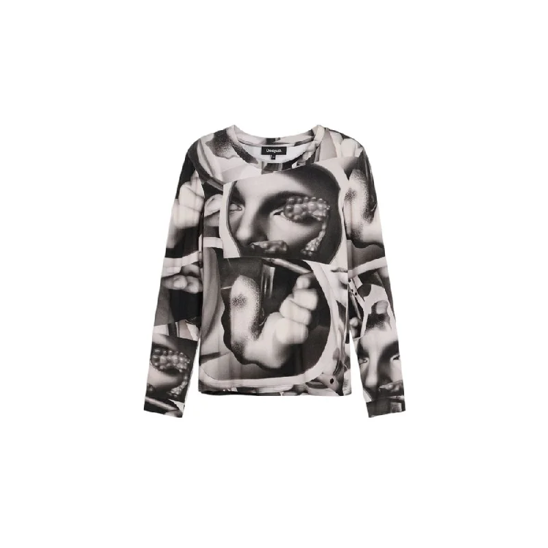 Desigual  Viscose Tops & Women's T-Shirt