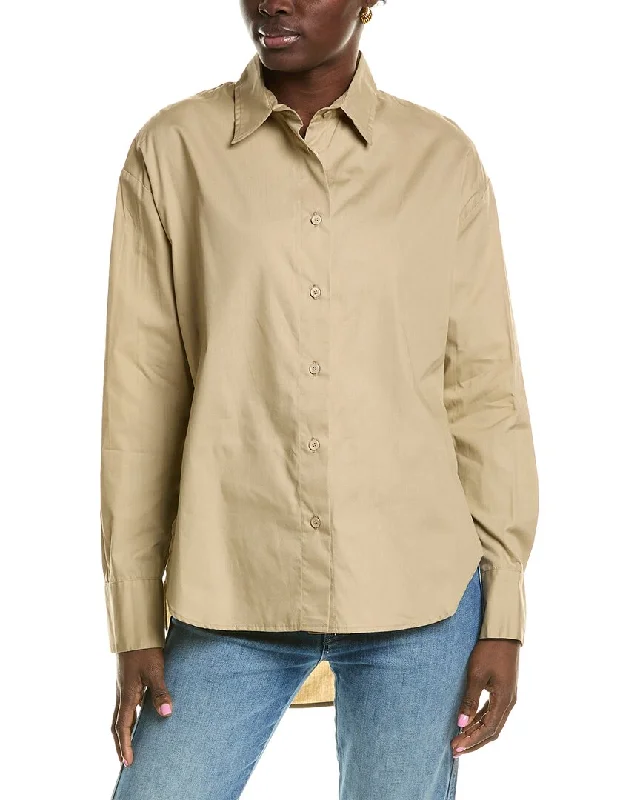 Enza Costa Poplin Shirt