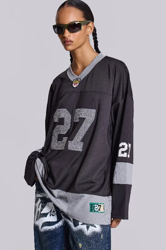 Jaded Archive Diamante Football Shirt